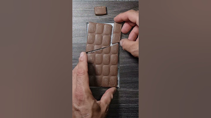 trucco del cioccolato