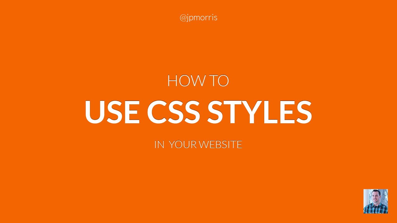 How to Use CSS - YouTube