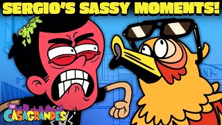 Sergio The Parrot's Most SASSY Moments! | The Casagrandes