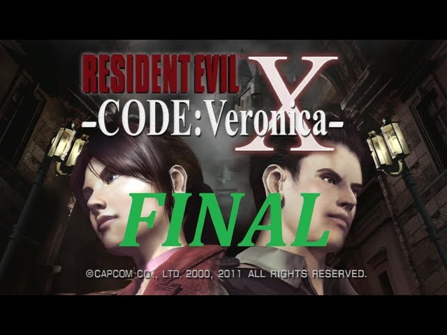 Resident Evil Code Verônica Detonado (24) Chris vs Alexia 
