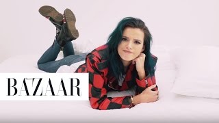 100 seconds with bella thorne harpers bazaar