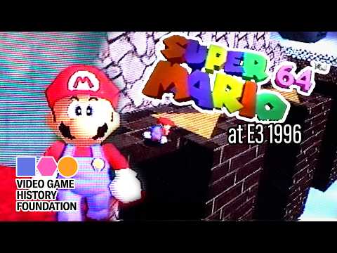 Nintendo Showing Mario 64 to Press at E3 1996