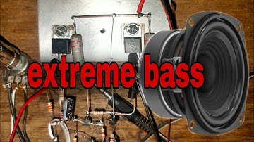 how to make class ab powerful Amplifier using Tip41c tip42c