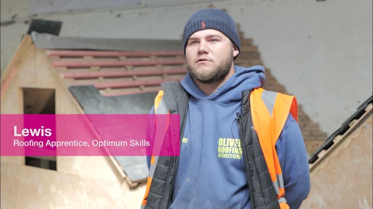 Roofing Apprenticeships Optimum Skills Construction Academy YouTube
