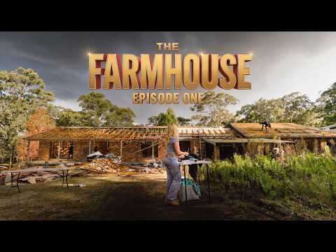 THE FARMHOUSE IS OFFICIALLY LIVE - EPISODE 1 😳🏚️🐍