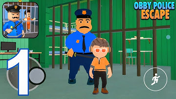 Runner Obby Prison Escape - Gameplay Walkthrough Part 1 - Police Prison Run (Android, iOS)