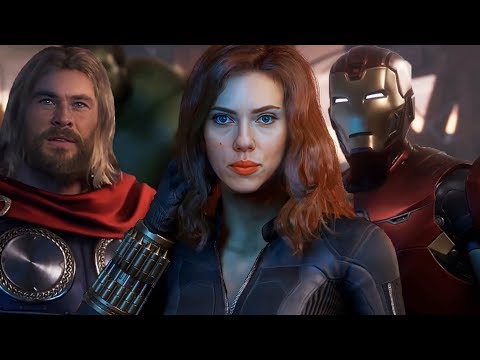 Scarlett Johansson as Black Widow in Avengers: A-Day 2020 Game [DeepFake]