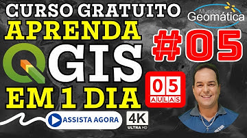 #05 – Curso Gratuito – Aprenda QGIS em 1 dia – Layout de Impressão e Consideração Finais.