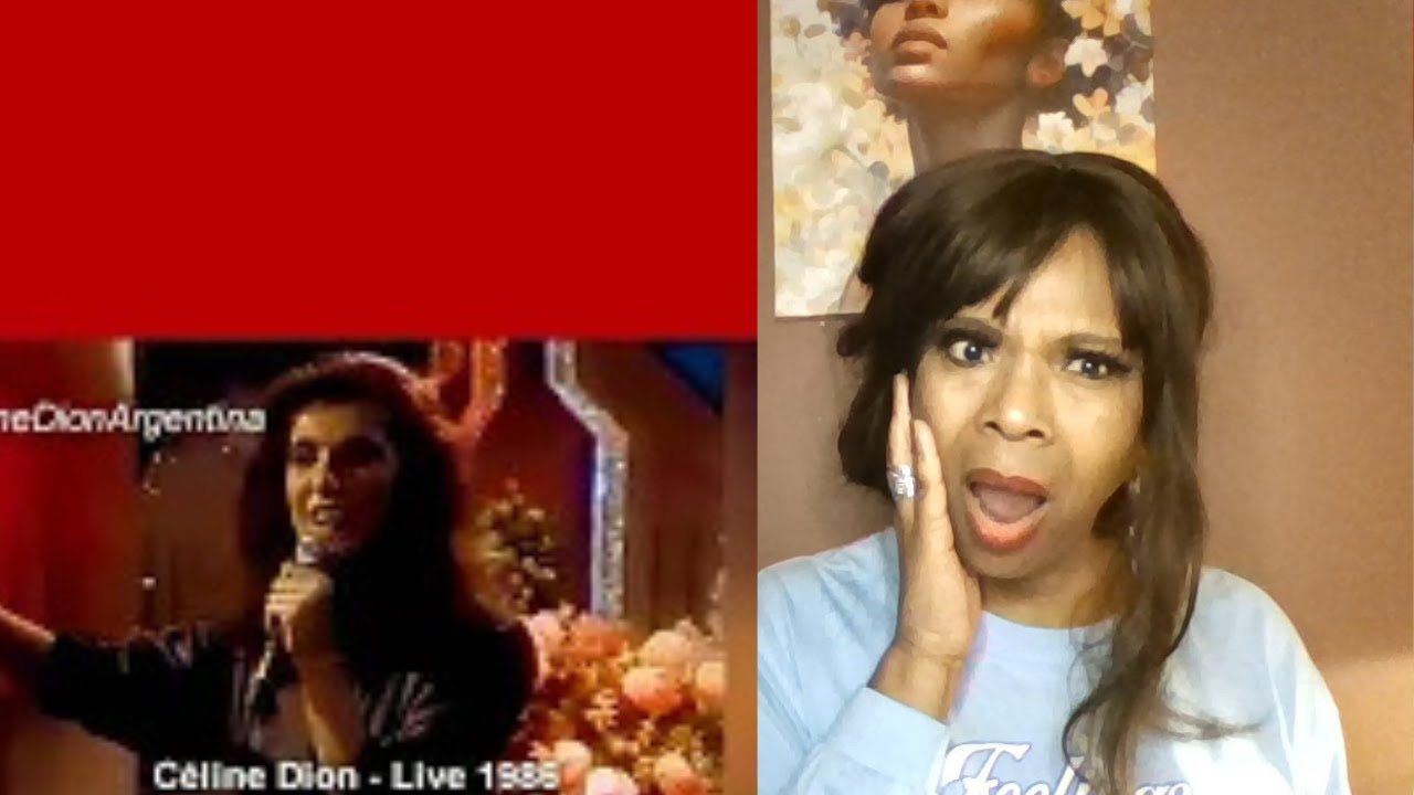 Teenage Celine Dion covers Whitney Houston's 80s hit Saving all my Love 4u. #celinedion #reaction 