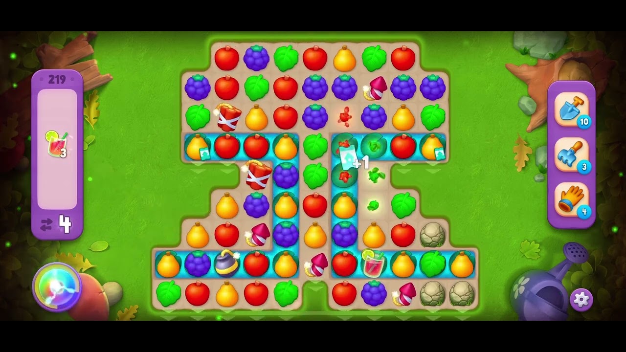 Gardenscapes level 219 YouTube