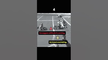 This driver idolized Verstappen in karting race