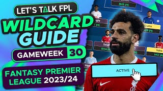 FPL WILDCARD GUIDE GAMEWEEK 30 | FANTASY PREMIER LEAGUE 2023/24 TIPS screenshot 4