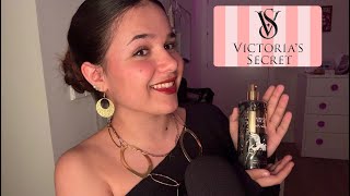 asmr con mis perfumes de victoria’s secret 🎀(sonidos líquidos, tapping, spray, hablamos) 
