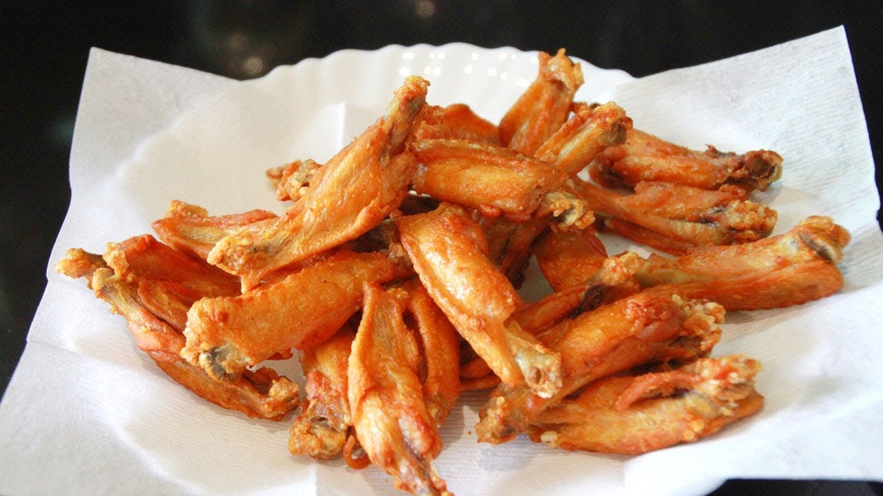 ปีกไก่ทอดน้ำปลา น้ำมันไม่กระเด็น ไก่ตะเกียบ กรอบนอกนุ่มใน สีสวย กับแกล้มอย่างดี l กินได้อร่อยด้วย