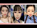 Asian makeup removing compilation  big transformation 