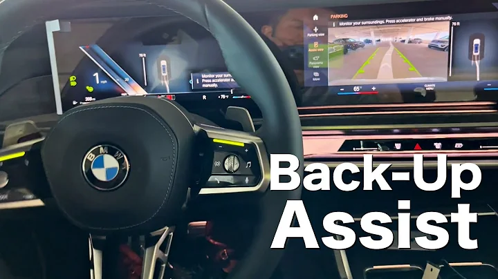 How To Use BMW Back Up Assist On The iDrive 8