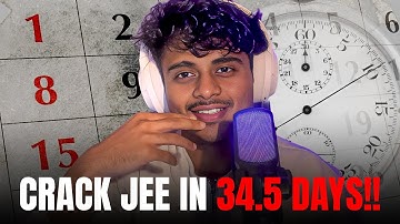 How I Would Study for JEE 2026 if I Had Only 30 Days Left