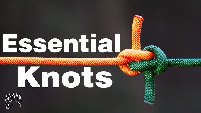 3 ESSENTIAL SURVIVAL KNOTS You Need to Know 