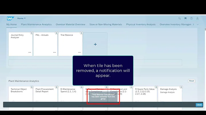 How to delete Fiori Tiles from My Home or Groups #SAP #Fiori #s4hana
