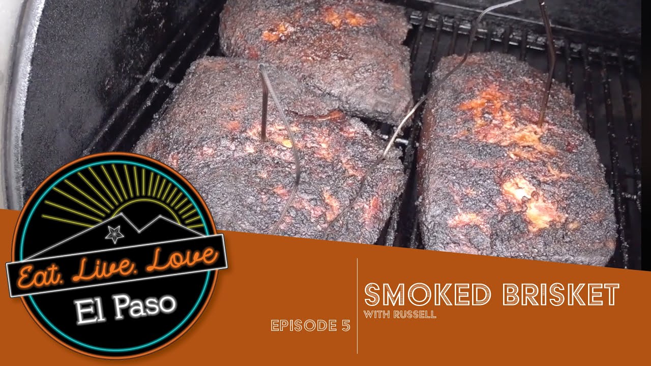 Smoked Brisket with Russell - YouTube