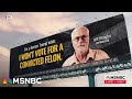 I wont vote for a convicted felon antitrump billboards target swing voters