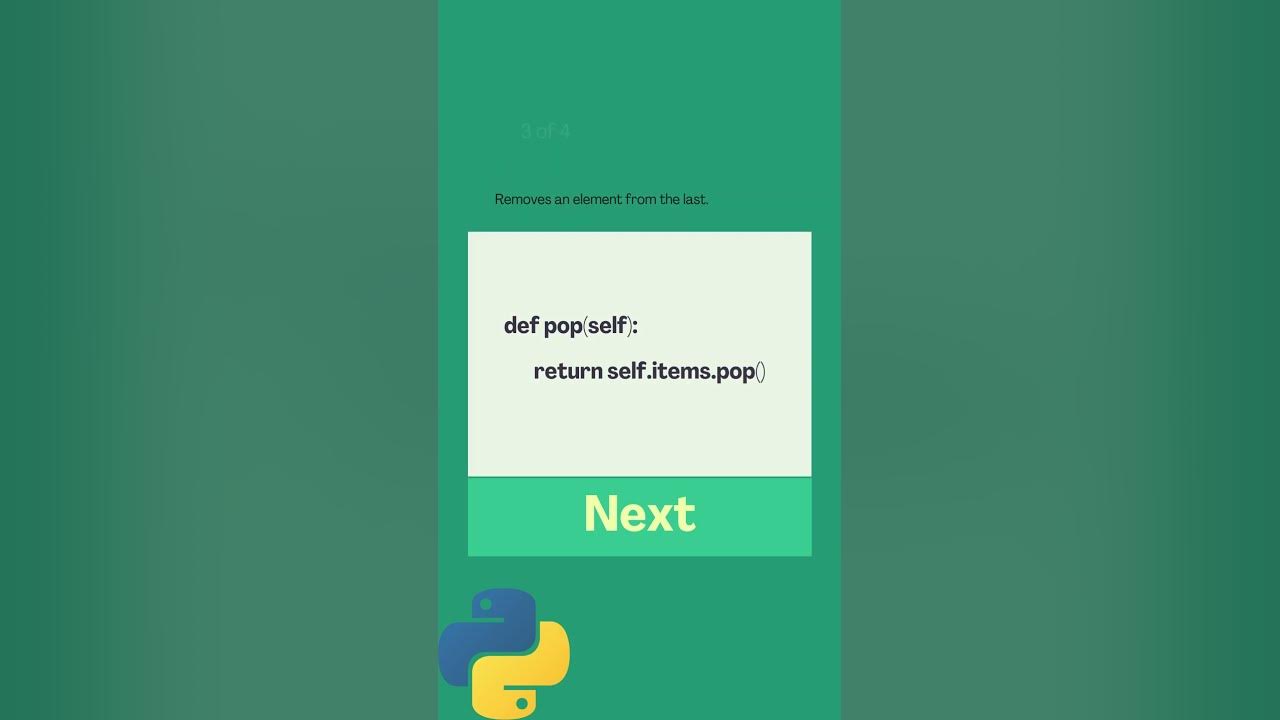 How to Implement Stack using Python - YouTube