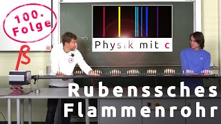 Rubenssches Flammenrohr - stehende Wellen