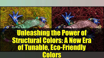 Unleashing the Power of Structural Colors: A New Era of Tunable, Eco-Friendly Colors