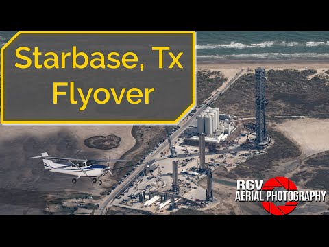 SpaceX Starbase, Tx Flyover (November 10, 2021)