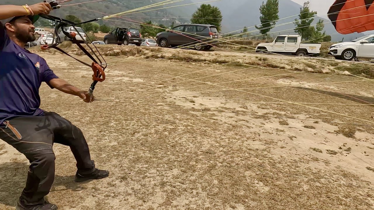 Basics of paragliding | Description of different lines | TT School of paragliding. | Hindi mein.