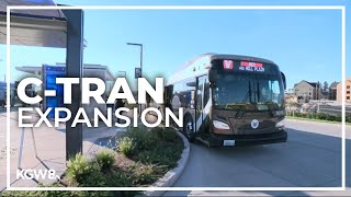C-TRAN's bus rapid transit system launch expansion to Mill Plain Boulevard in Vancouver