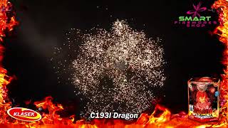 Klasek Pyrotechnics - DRAGON 19 Shot Barrage Cake C193I