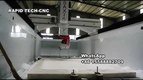 Gantry type 5 axis CNC router