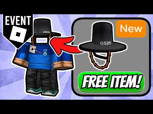 Three FREE Items in Work Together! GS25 on Roblox