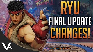 SFV - RYU CHANGES EXPLAINED! Final Patch Notes (Definitive Update)