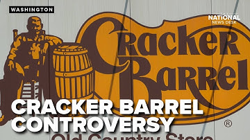 Cracker Barrel drops iconic man from logo, faces backlash over 