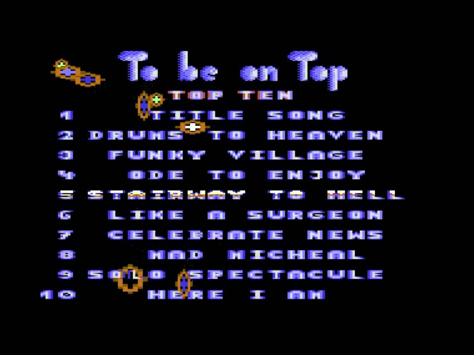 C64 Tunes - To Be On Top - TOP TEN (1987)