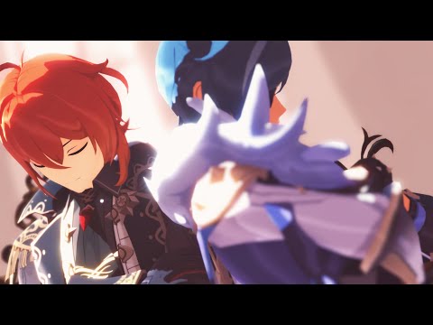 【原神 / Genshin Impact MMD】Twig【ディルック + ガイア |Diluc,Kaeya】