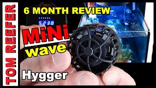 Reef Tank HYGGER MINI WAVE -  CONTROLLER TUTORIAL - 6 MOS REVIEW!