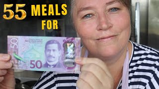 55 Meals for $50 | Budget Shopping | Meal plan Ideas | Recession Meals