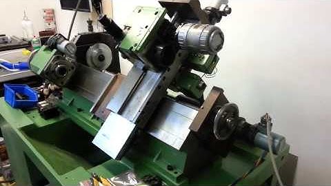 17M00Bф30 CNC lathe Z servo test