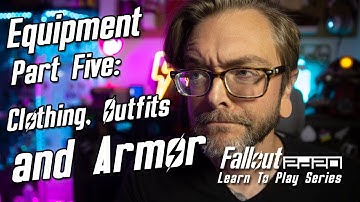 Fallout 2d20: Clothing, Outfits and Armor. Learn to Play Series TTRPG by Modiphius