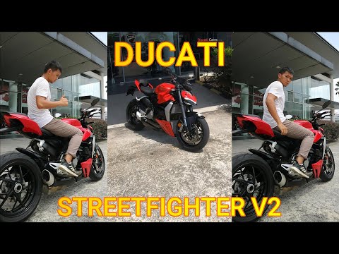 Video: Vi testede Ducati Streetfighter V4 S: en overfyldt 208 hk nøgen motorcykel, der begejstrer på vejen og banen