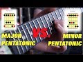 The Difference Between Major and Minor Pentatonic Scales