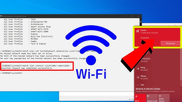 How to Connect Wi-Fi Network Using Command Prompt on Window 10.