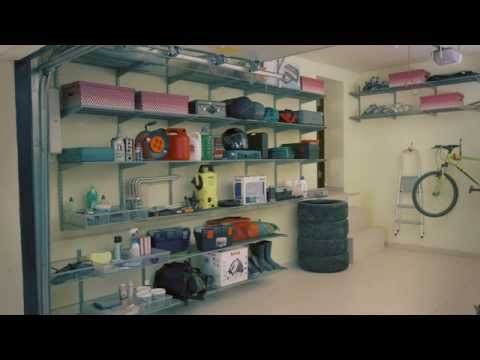 Гардеробная система ARISTO в гараже