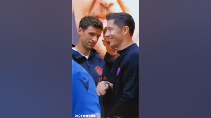 Lewandowski Refused To Handshake With Muller At UCL😞💔
