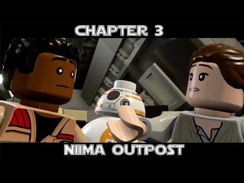 LEGO Star Wars The Force Awakens Walkthrough - Chapter 3: Niima Outpost (Playstation 4)