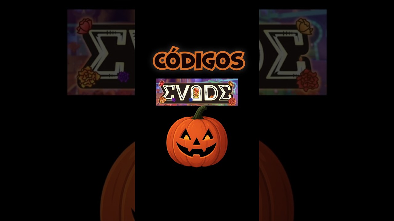 🏃🏻‍♂️Códigos Evade 🎃 "Halloween" 2025 