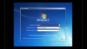 Formatting and Clean Install of Windows 7